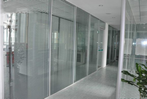 雙玻璃百葉隔斷