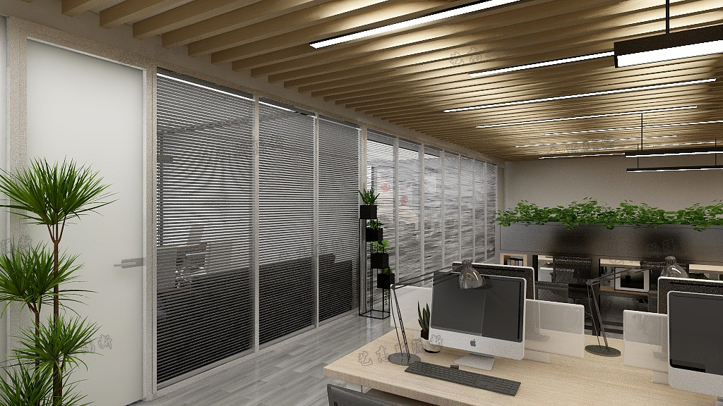 雙玻璃百葉隔斷 雙玻璃百葉隔斷